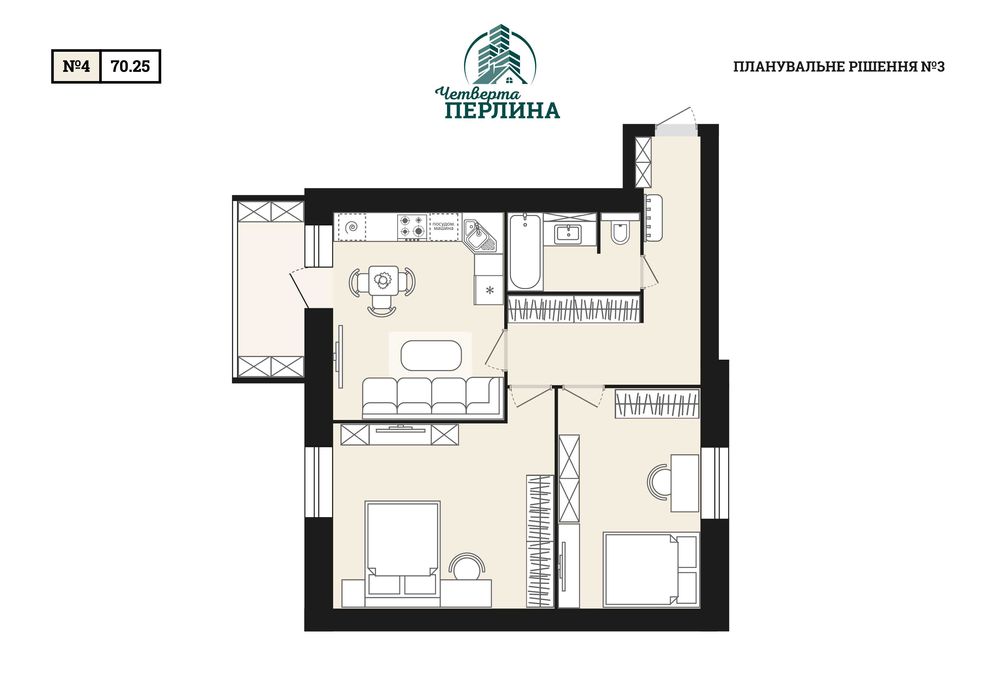 Квартира в новобудові