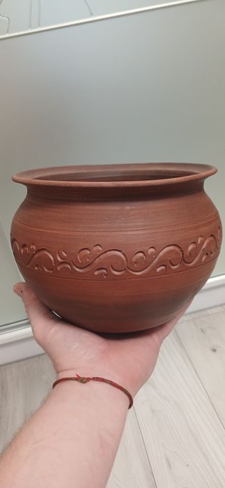 Глиняний посуд. ‼️ Горщик для страв у печі.