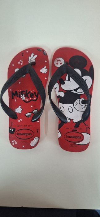 Sandálias Havaianas Mickey | 33-34