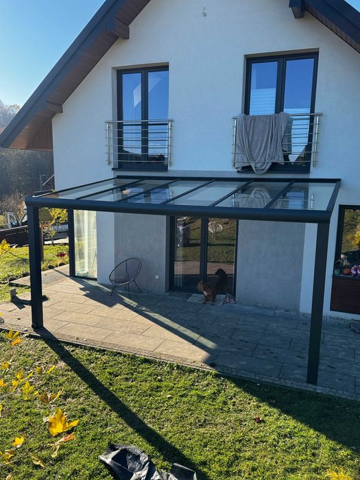 Pergola Aluminiowa 3x5 (różne warianty) Poliwęglan Komorowy / Szkło