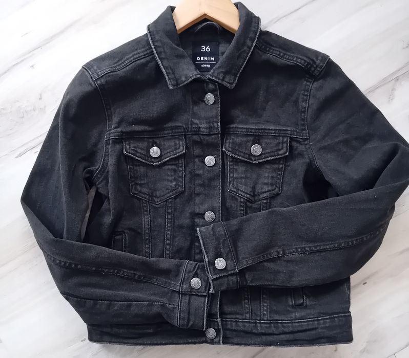Kurtka jeansowa damska rozm 36