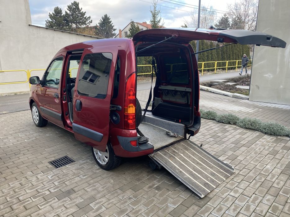 Renault Kangoo 1.5 dCi 86 tys. km • Przewóz osób niepełnosprawnych