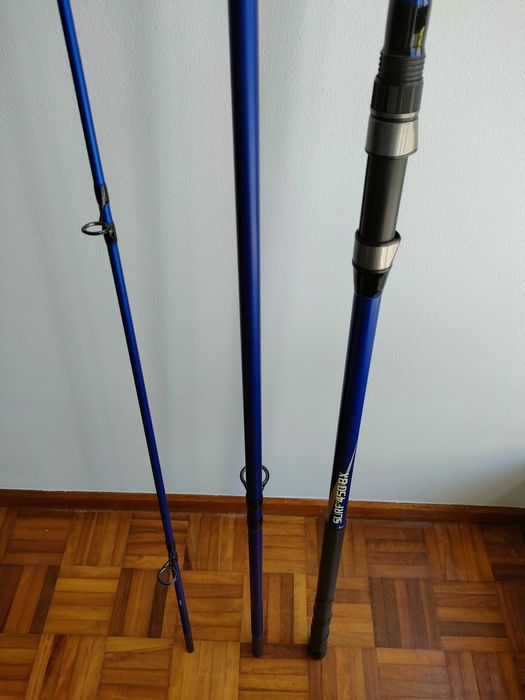 Vendo cana de surfcasting ótimo estado