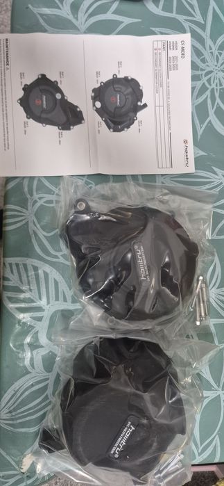 Proteção tampas motor cfmoto 450MT 450NK 450SR novas em caixa