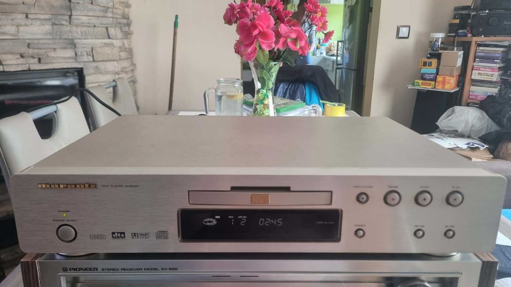 Audiofislki odtwarzacz CD DVD MARANTZ DV6200 brak pilota.