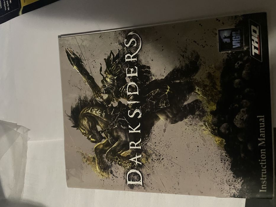 Manual jogo Ps3 Darksiders