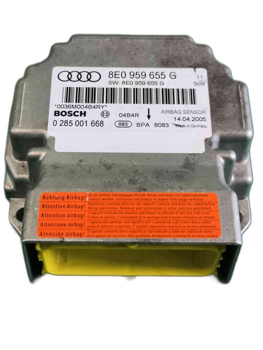 Centralina Airbag AUDI A4 B7 8E0959655G (OEM) | 0285001668 (OEM)