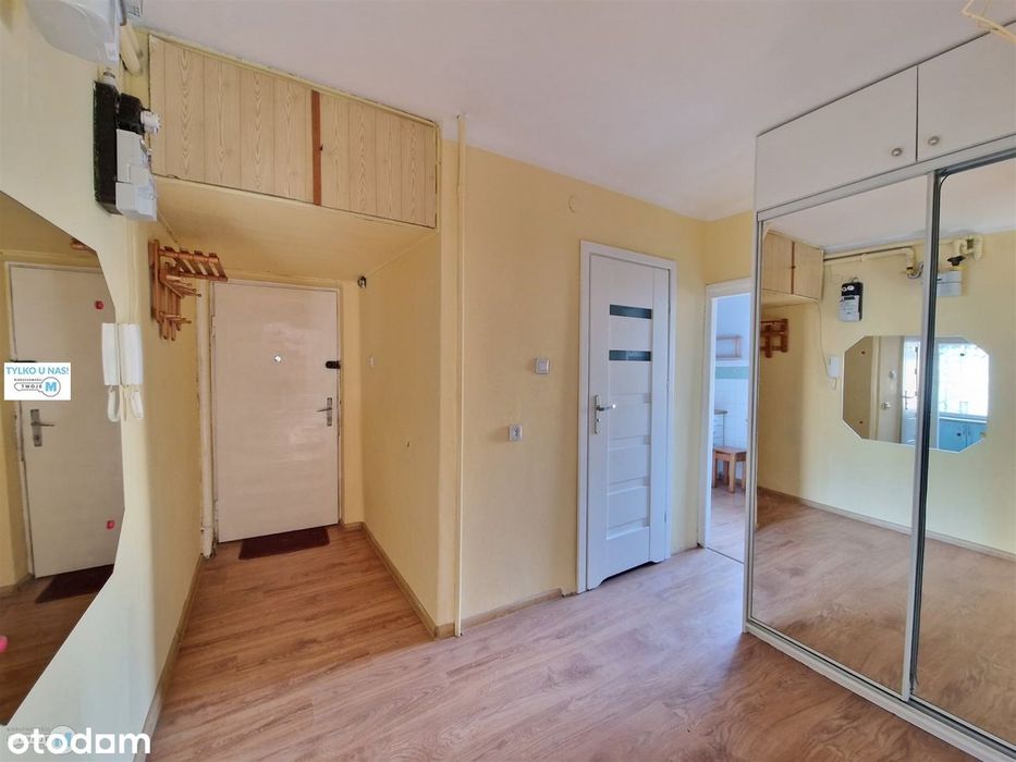 2 pokoje z balkonem na 1 piętrze + piwnica,strych