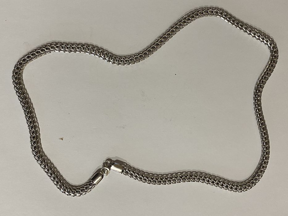 Срібна цепочка плетіння Пітон..55см 31гр.