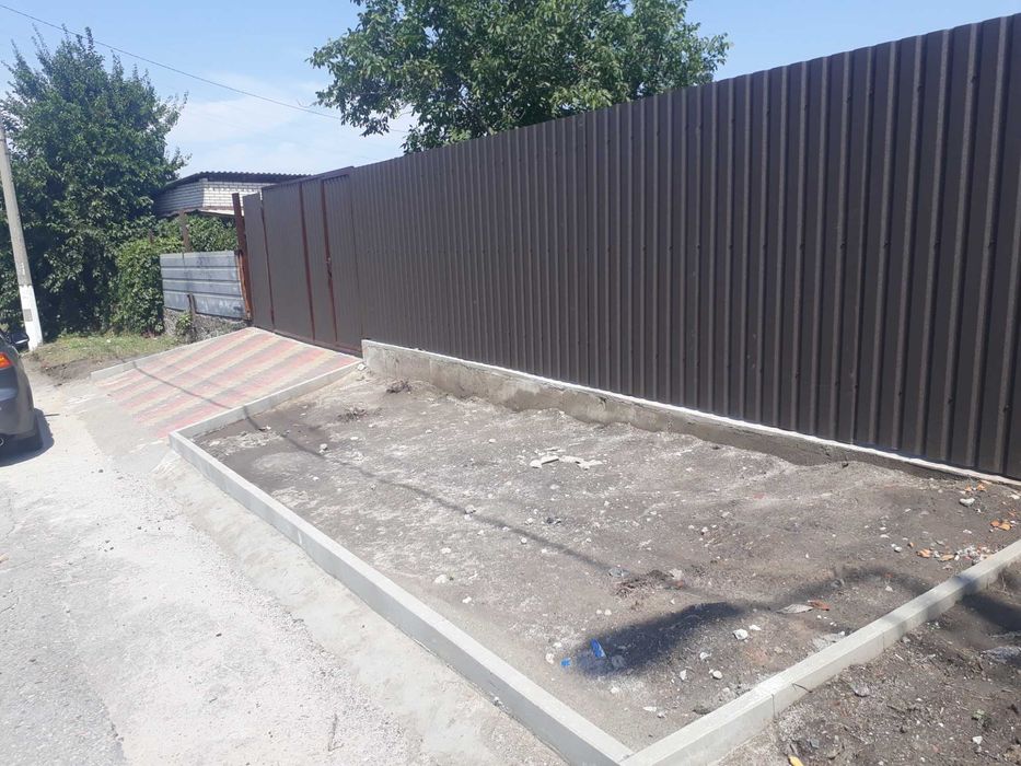 Установка и монтаж заборов - сетка рабица, профнастил, сварная сетка