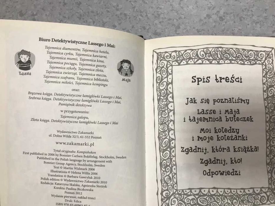 Biuro Lassego i Mai - Widmark M. - Pamiętnik detektywa