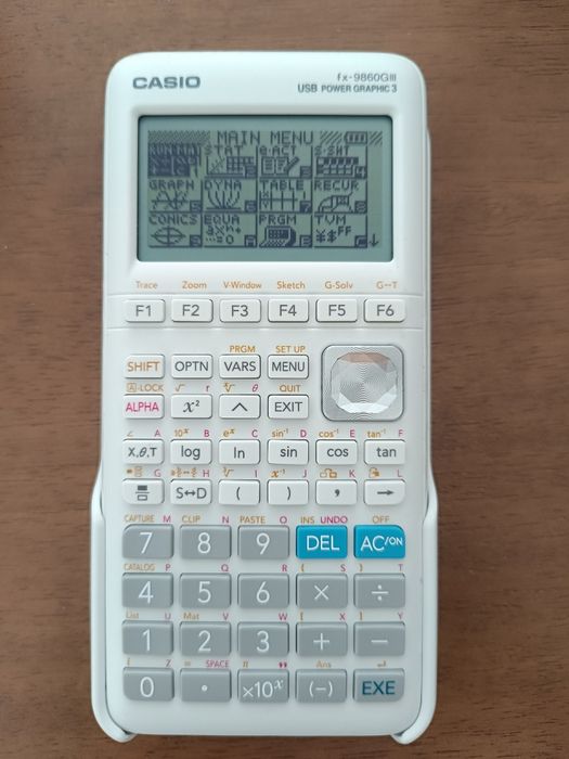 Calculadora casio fx-9860GIII
