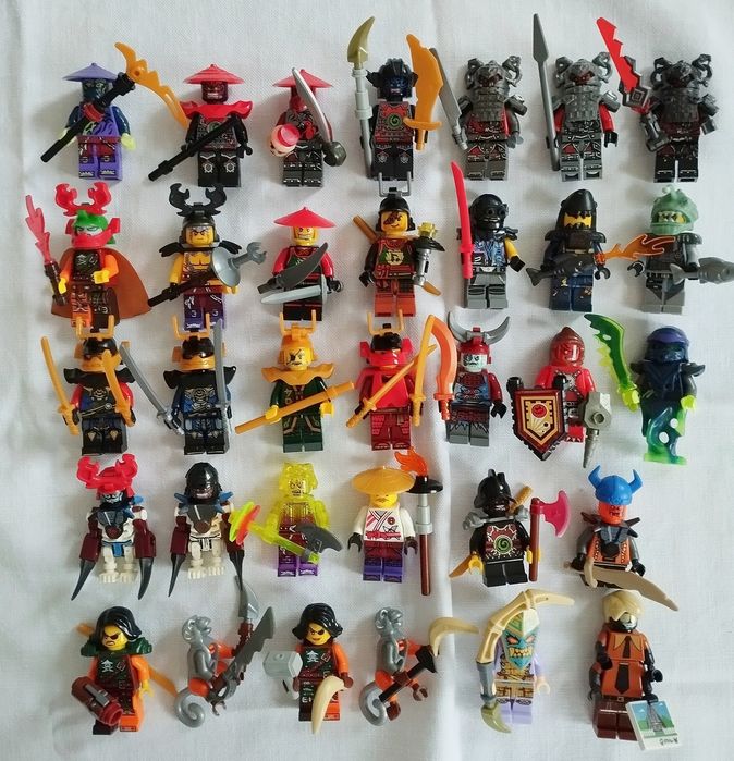 Фігурки лего ніндзяго б/у + нові