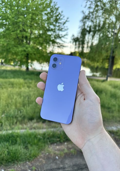 Iphone 12 purple 64gb ідеал Айфон 12 фіолетовий 64гб