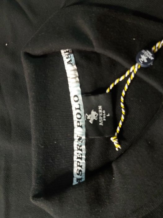ASPERN POLO XXL koszulka polówka black exclusive