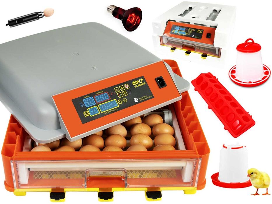 INKUBATOR lęgowy DINO Plus 46 na wszystkie jaja Gęś Kaczka Indyk Kura