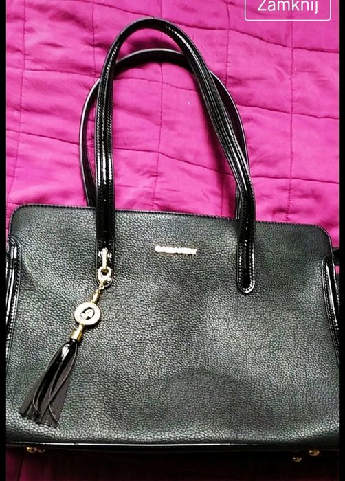 Duża, pakowna ładna torba