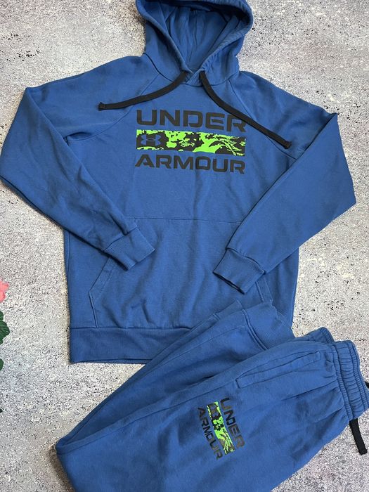 Синий спортивный костюм мужской худи штаны Under Armour (Оригинал)