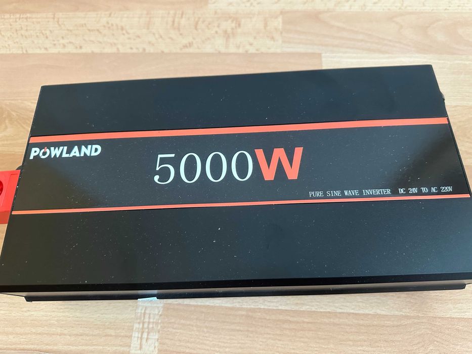 [NOVO] Inversor / Conversor • 2500W/5000W • Onda Pura • Comando • EU64739029532291122