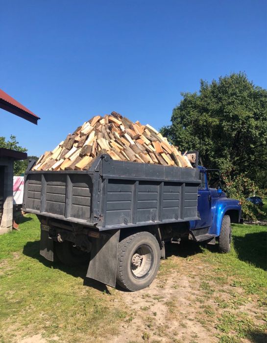 Рубані дрова з доставкою копки метровки бук сухі дуб Львів