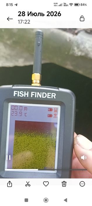Эхолот fish finger