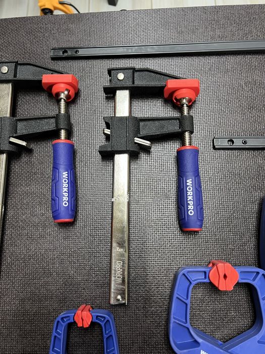 Струбцина Струбцины WORKPRO Храповой механизм PRO серия