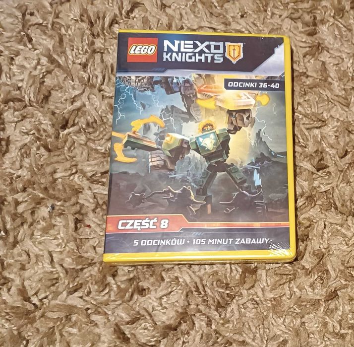 LEGO Nexo Knights część 8 DVD odcinki 36/40 105 minut