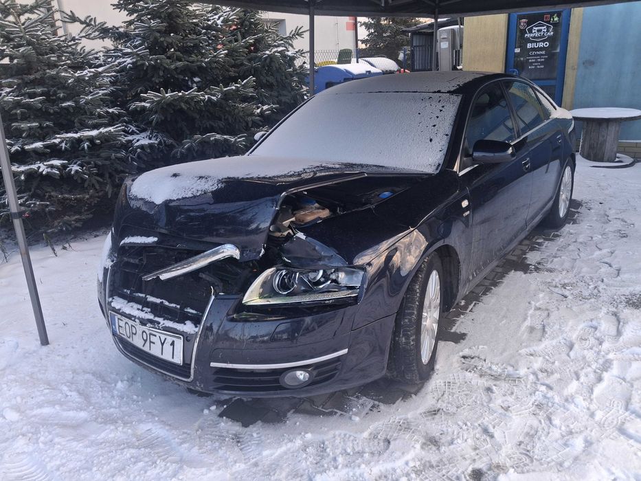 Audi A6 C6 3.0 TDI Quatrro Sedan Uszkodzona