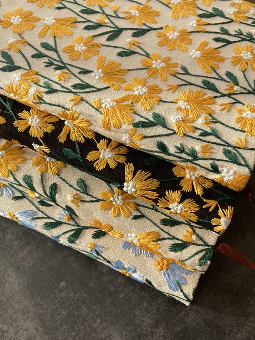 Блокноти з вишитою обкладинкою