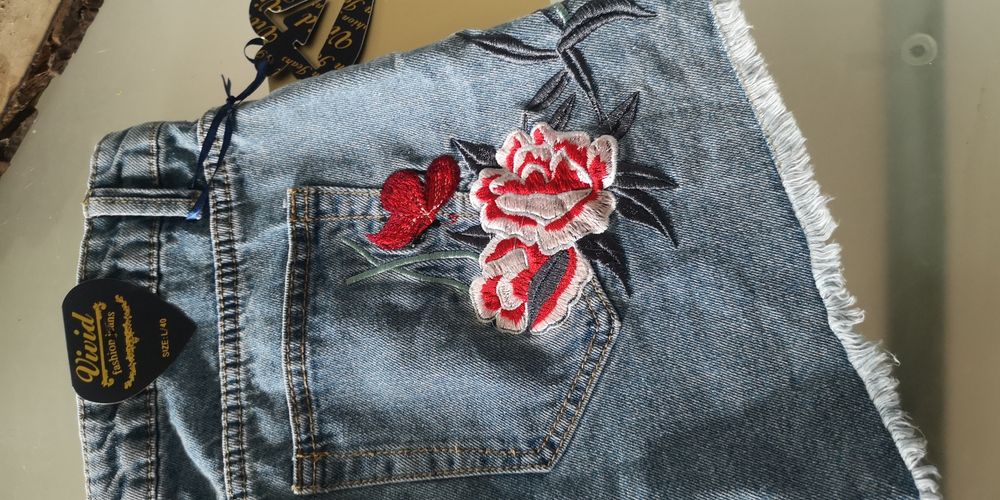 Spodenki New Denim Vivid rozm:L/40 pas 84 cm
