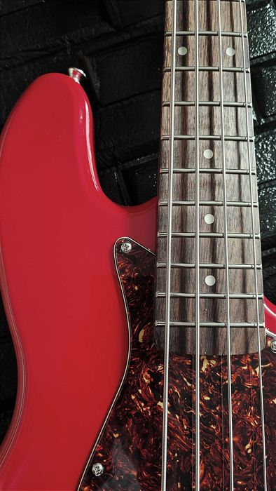 Бас гітара Harley Benton JB-62CC DR червона