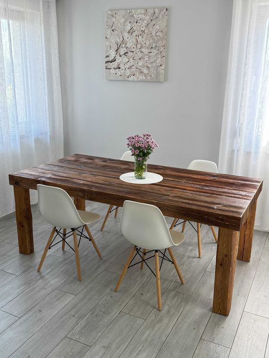 Stół Stolik Ława blaty ze Starego Drewna belki deski na Wymiar