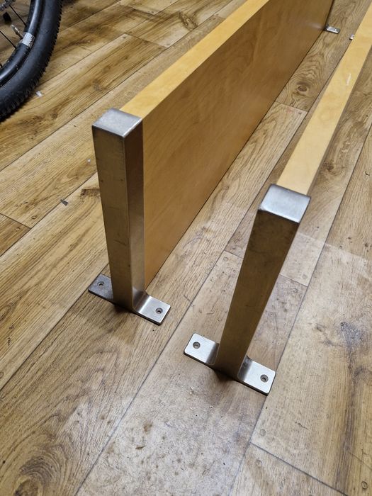 Półki ścienne IKEA Ekby Jarpen 2 szt  120cm  drewniane pax