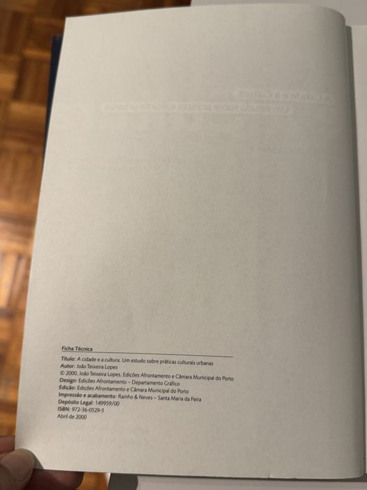 A Cidade e a Cultura - de João Teixeira Lopes