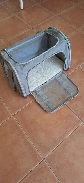 Bolsa de transporte cães e gatos