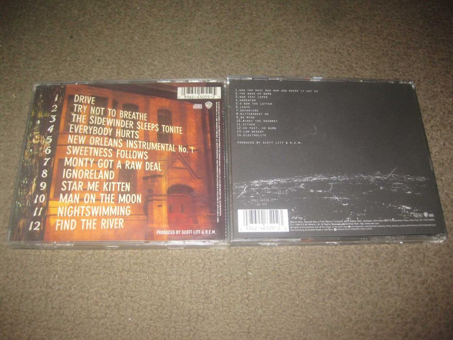 2 CDs dos "R.E.M."