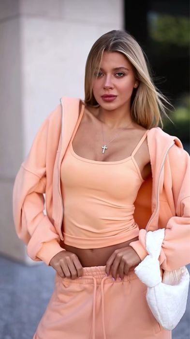 Костюм maribella украинский бренд персиковый
