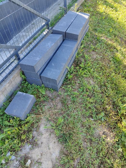 Palisada polbruk Hestra grafit 80, 11 sztuk