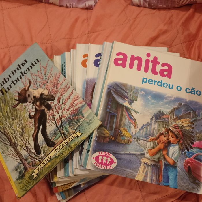 Colecção de livros de histórias da Anita