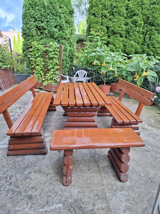 Meble ogrodowe+huśtawka gratis