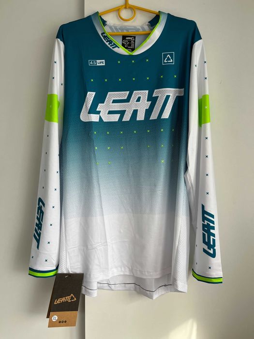 Strój LEATT 4.5 Moto Lite MX (AQUA)(cross,quad,enduro,mtb)