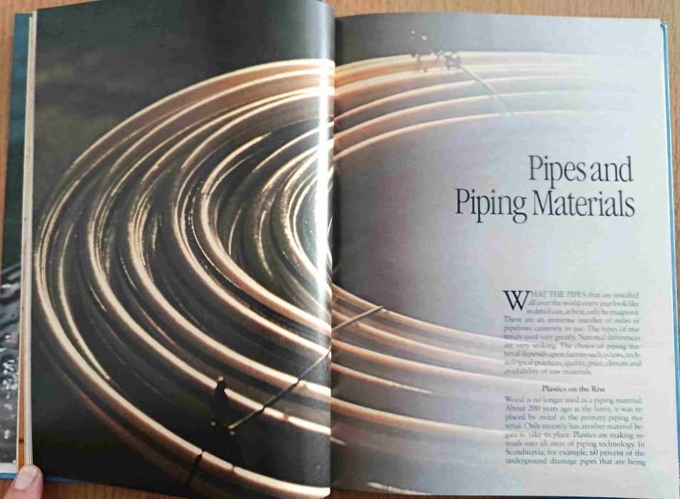 Livro técnico Water and Pipes da Wirsbo Bruks AB