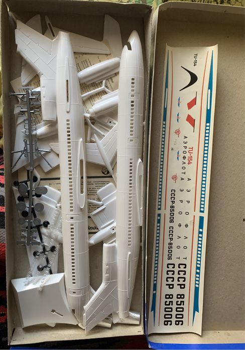 Сборные модели самолетов VEB Plasticart 1:100