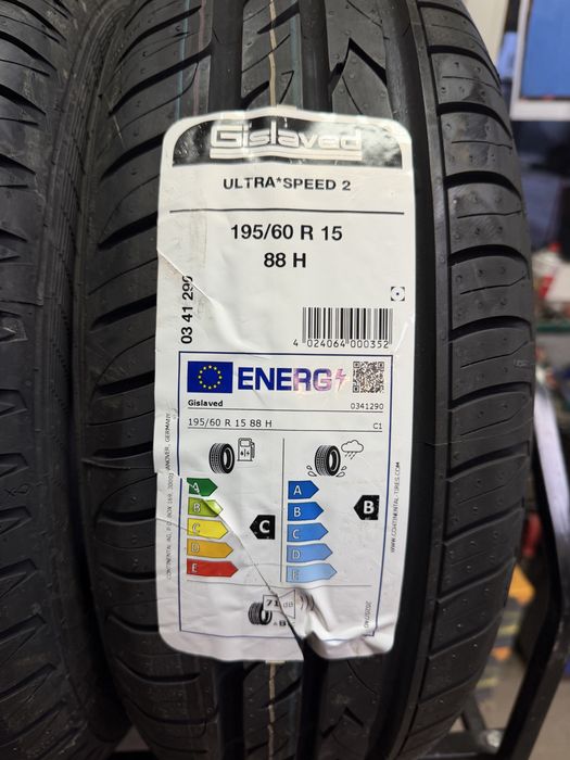 Opony letnie 195/60R15 88H Gislaved Ultra Speed 2 | 2024 | Nowe