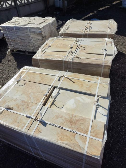 Плитка Песчаник для фасада, бассейна, террасы, изделия из песчаника