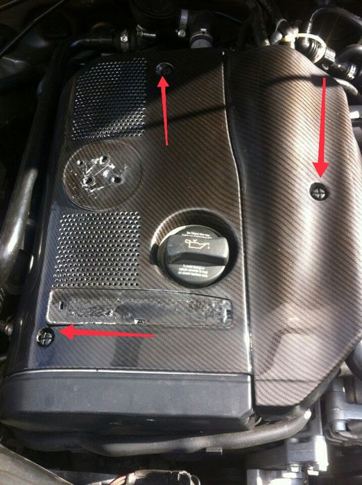 Клипса крышки мотора VW, Audi, Skoda, Seat VAG N90 642 001