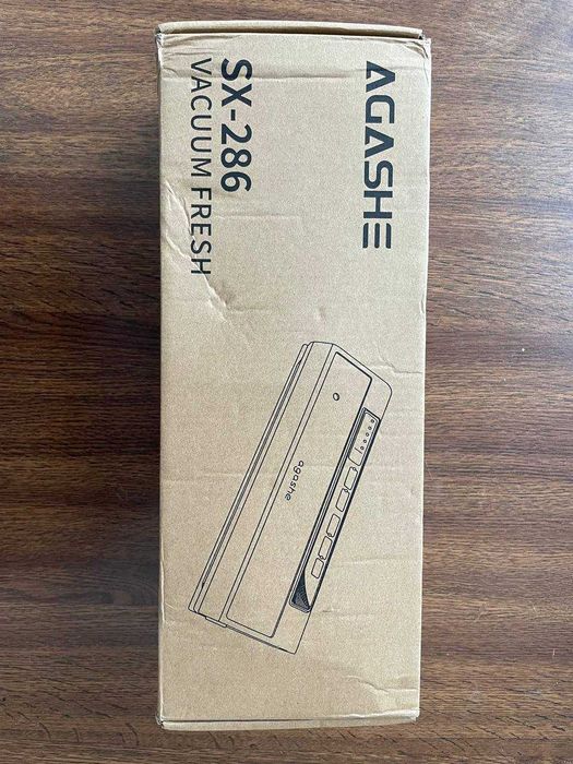 Вакуумний пакувальник AGASHE- SX286 Потужний вакууматор їжі 120W