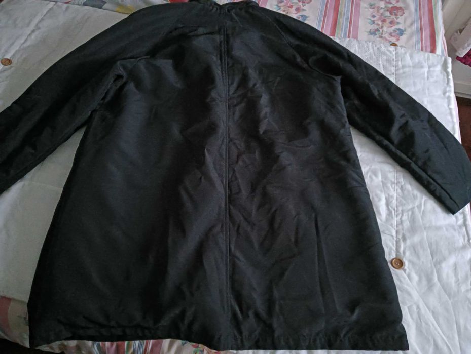 Casaco comprido homem inverno  impermeável tam. XL