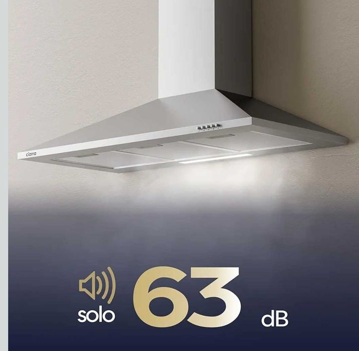 CIARRA CBCS9201 Exaustor de parede, 90 cm