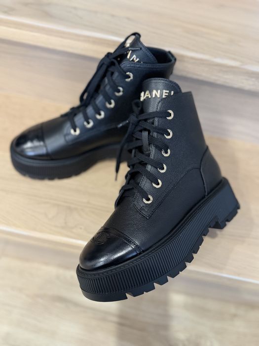 Ботинки chanel оригинал шанель , ботінки, чоботи